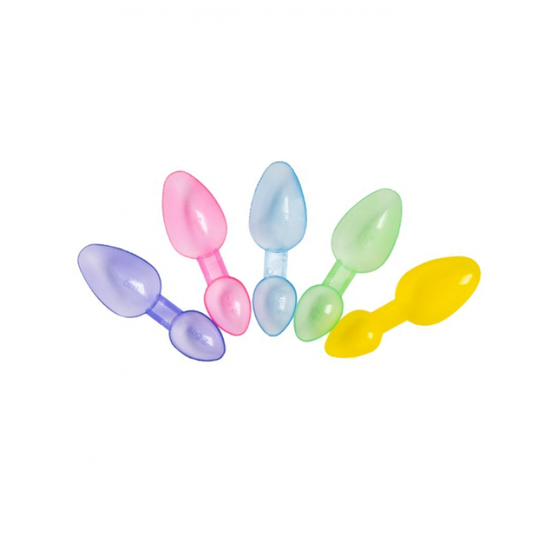 Plastic Spoon 2.5 ML / 5 ML (Assorted Colours)
