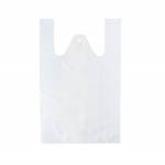 White Carrier Bag  11” x 6” x 18”