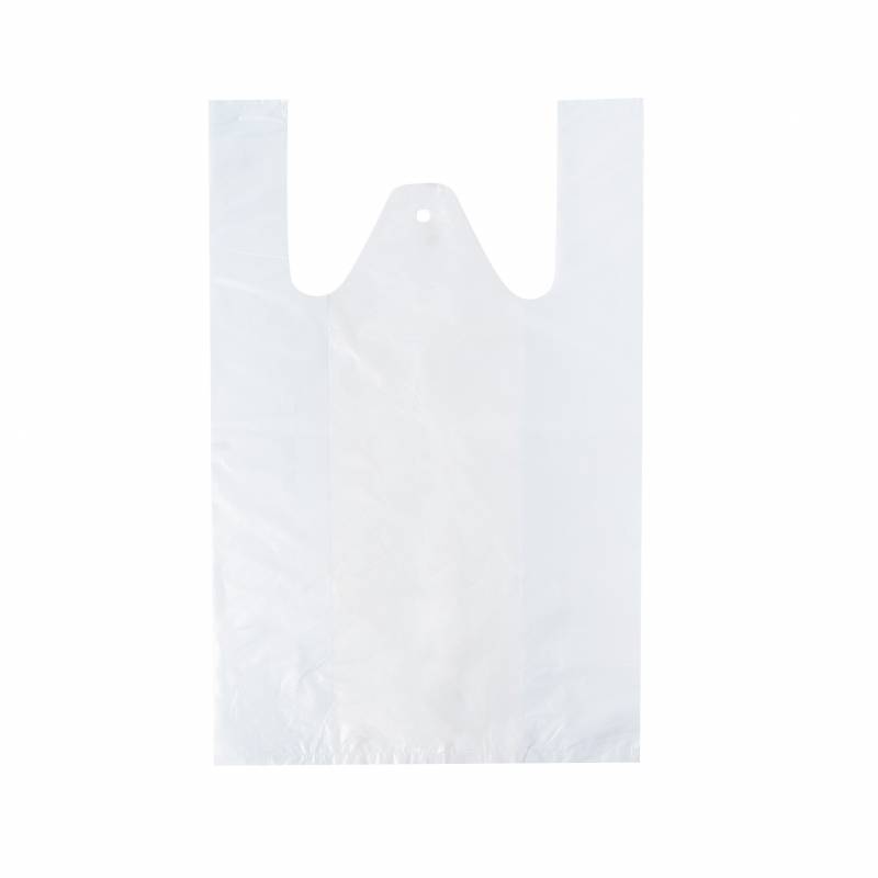 White Carrier Bag  11” x 6” x 18”