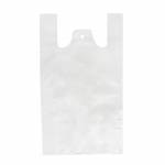 White Carrier Bag  13” x 8” x 23”