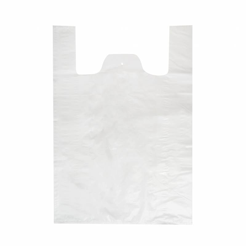 White Carrier Bag  18” x 10” x 29”