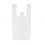 White Carrier Bag  5” x 3” x 10”