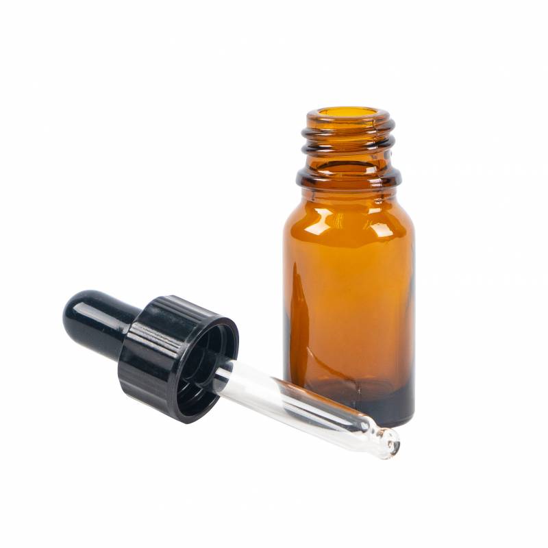 Amber Glass Eye Dropper 10ML