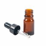 Amber Glass Eye Dropper