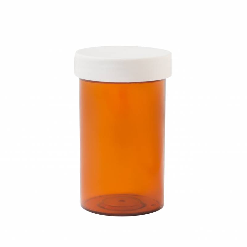 Amber Pill Container 120G